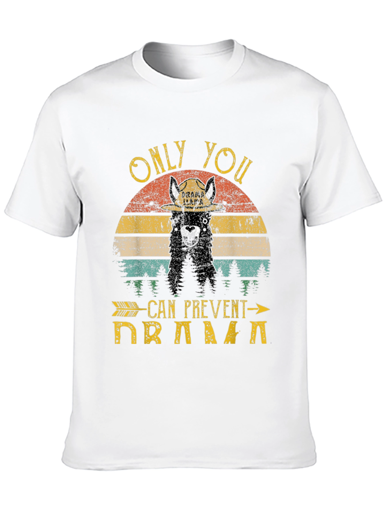 Only You Can Prevent Drama Llama Tee