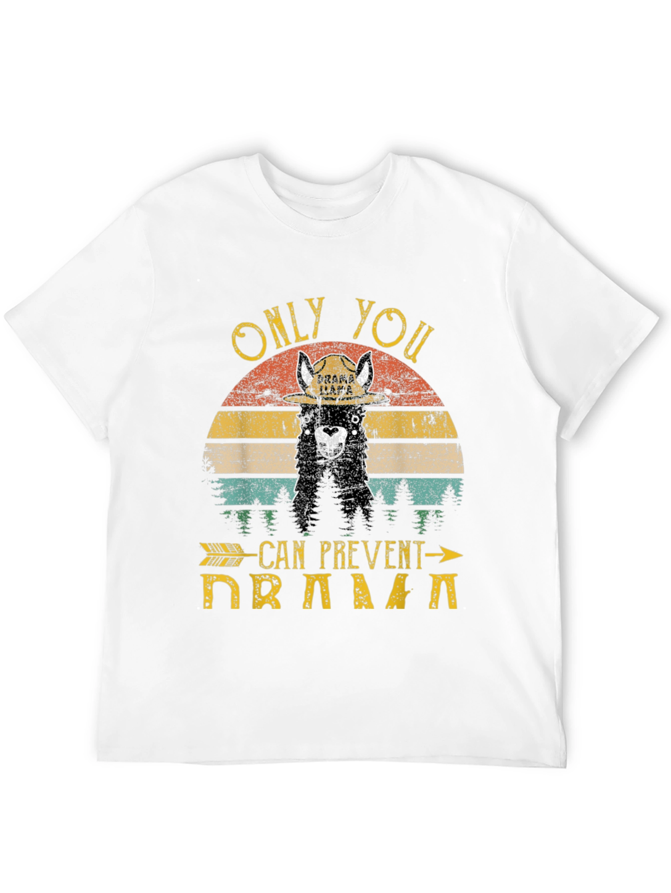 Only You Can Prevent Drama Llama Tee