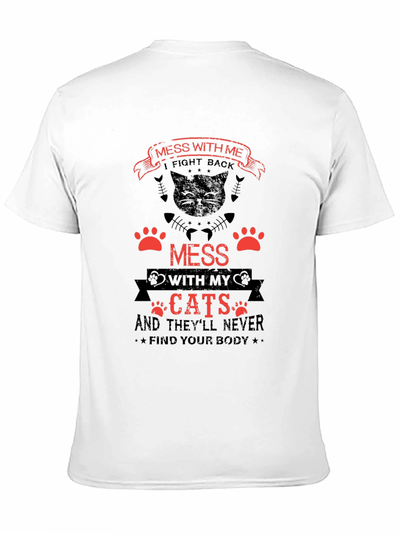 Mess With My Cats Graphic Tee