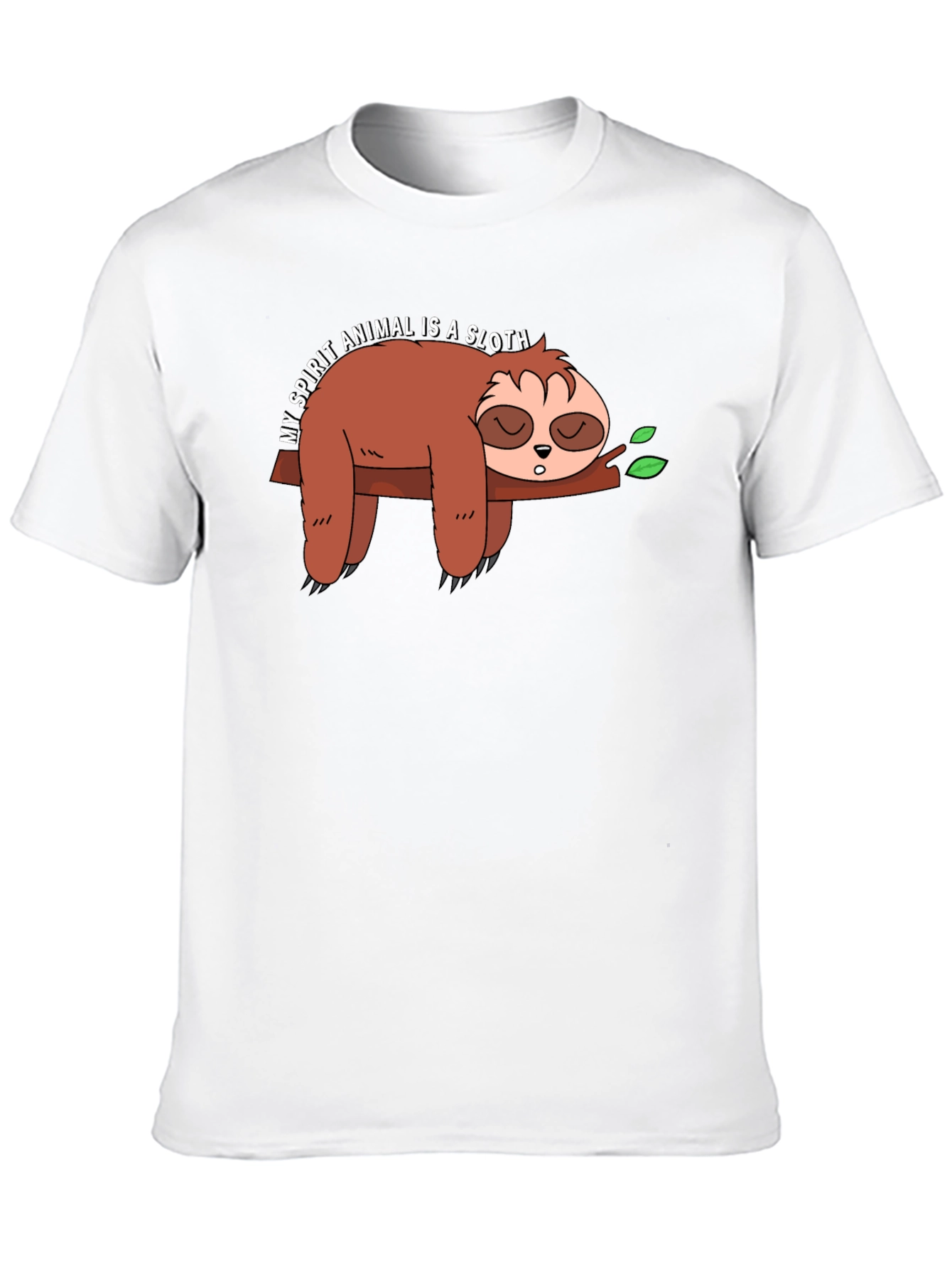My Spirit Animal Sloth Graphic Tee - Relaxed Fit