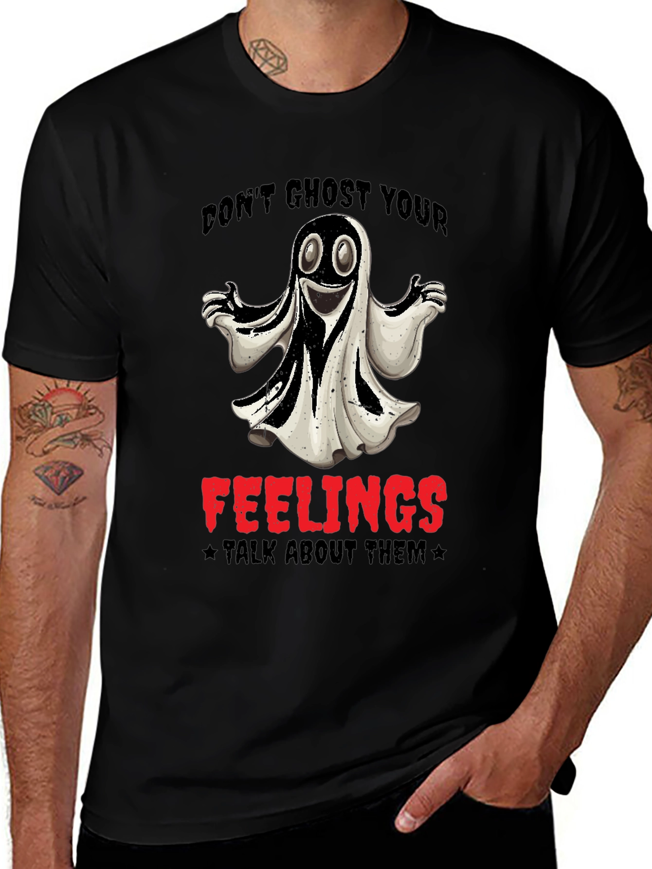 Dont Ghost Your Feelings Graphic Tee