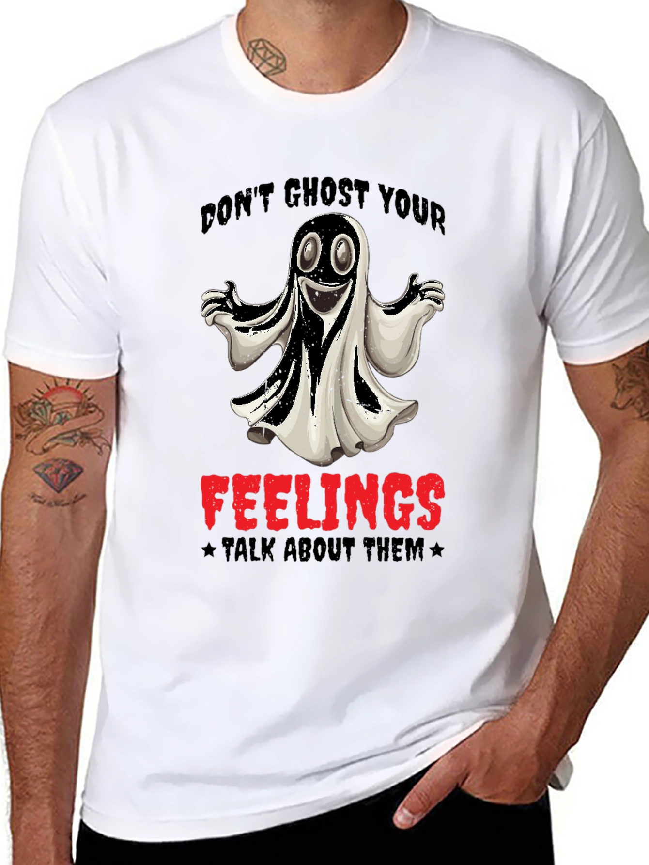 Dont Ghost Your Feelings Graphic Tee
