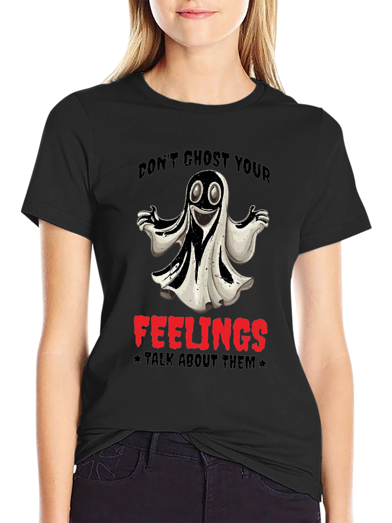 Dont Ghost Your Feelings Graphic Tee