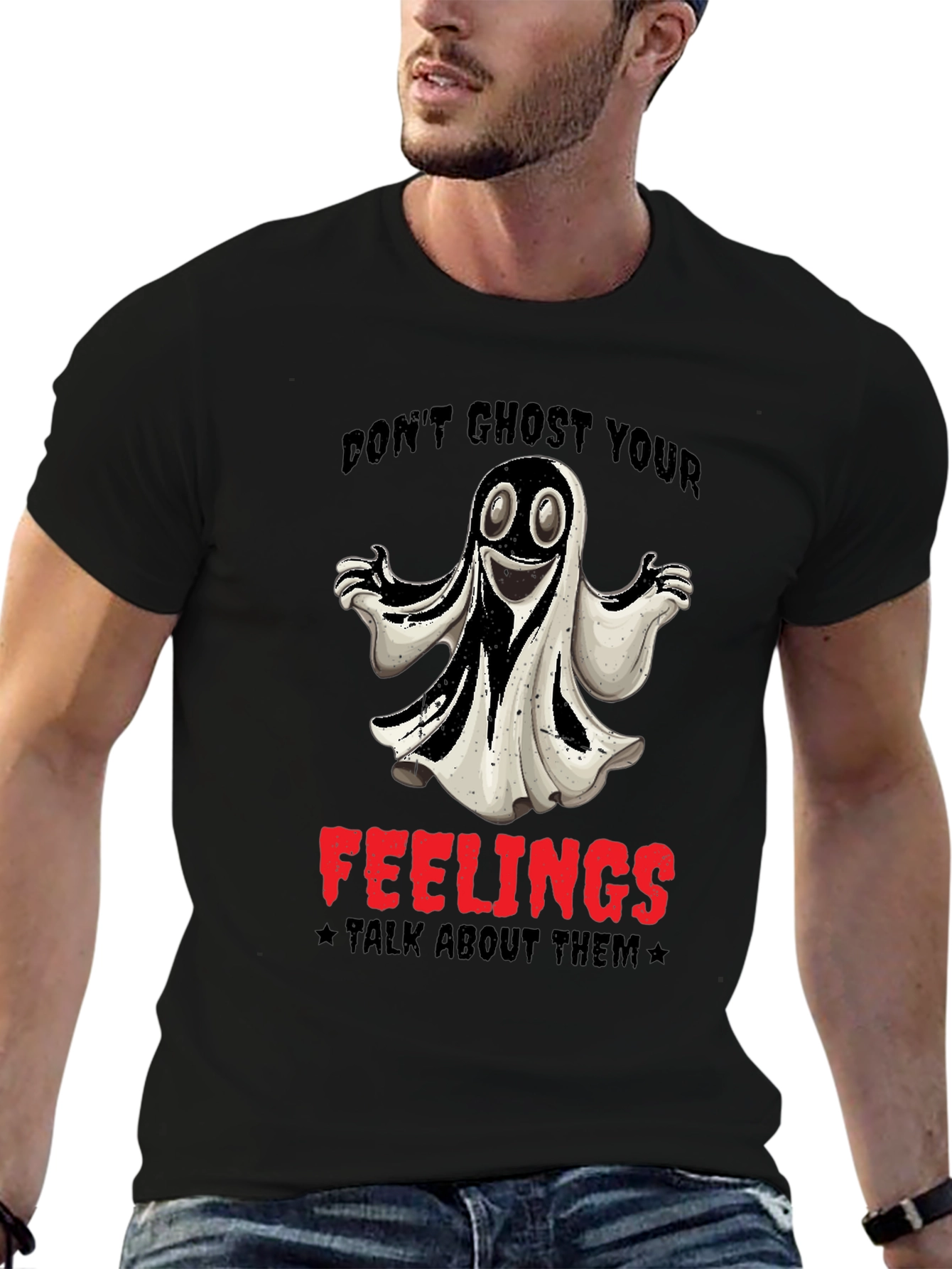 Dont Ghost Your Feelings Graphic Tee