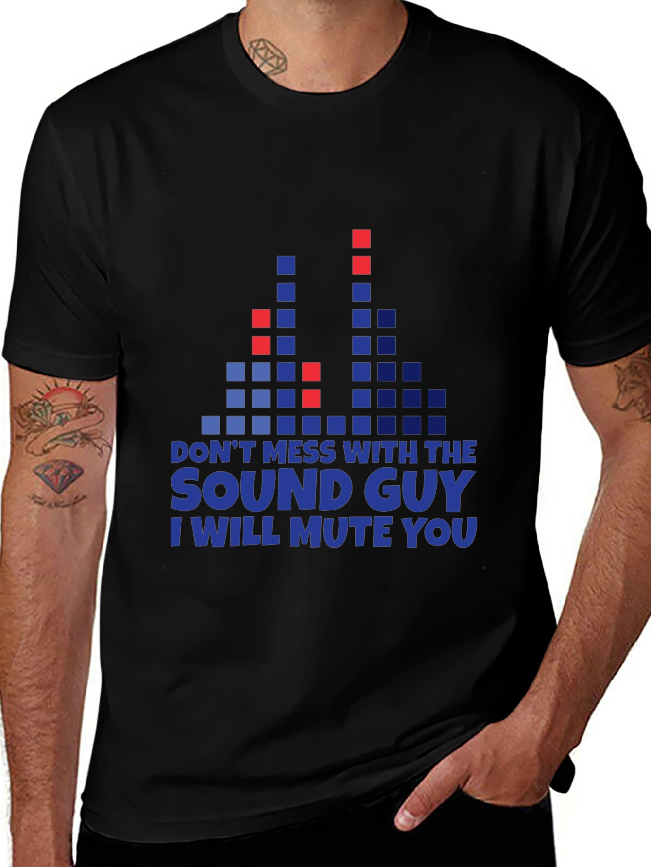 Sound Guy Graphic Tee - I Will Mute You