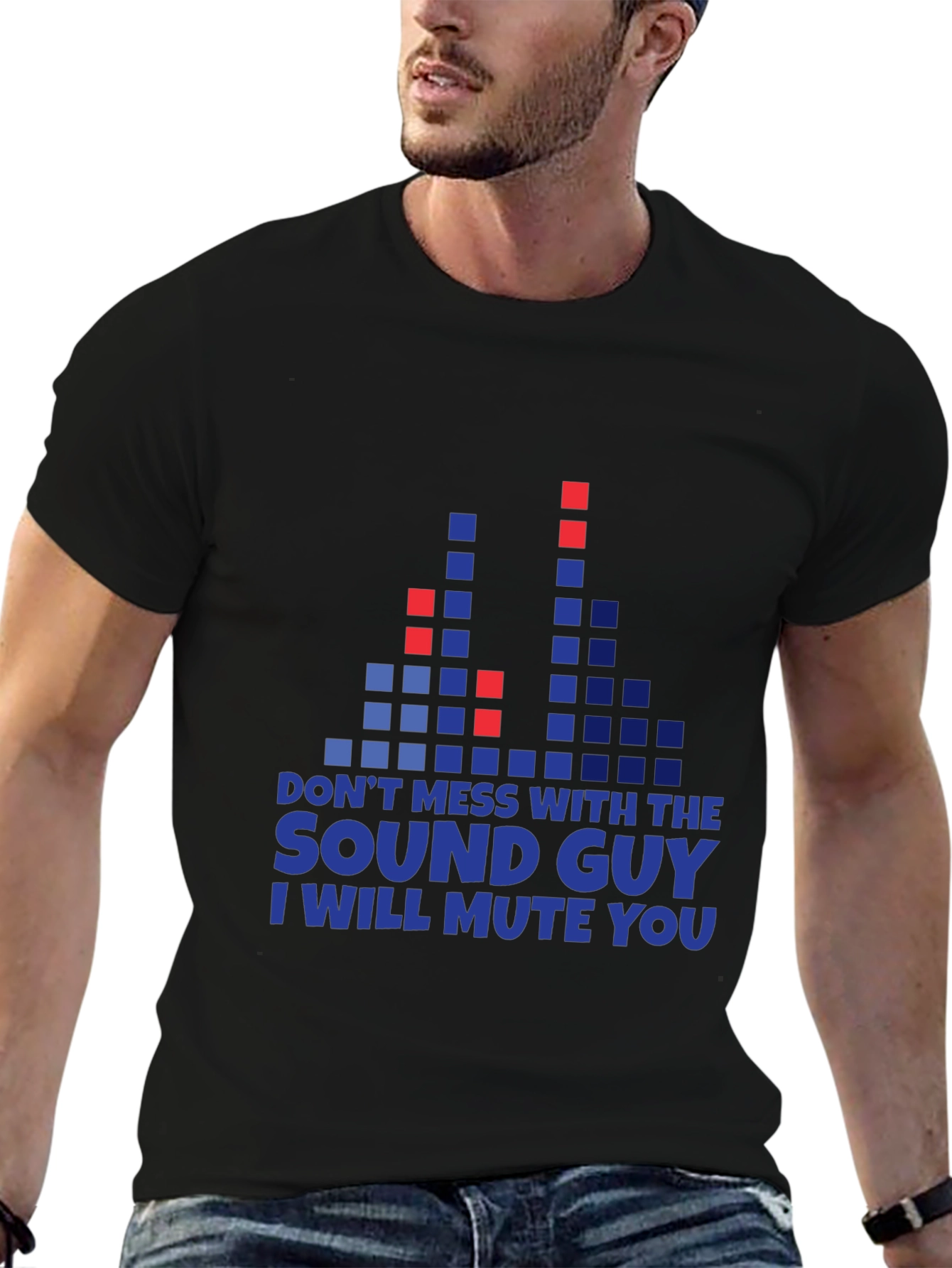 Sound Guy Graphic Tee - I Will Mute You