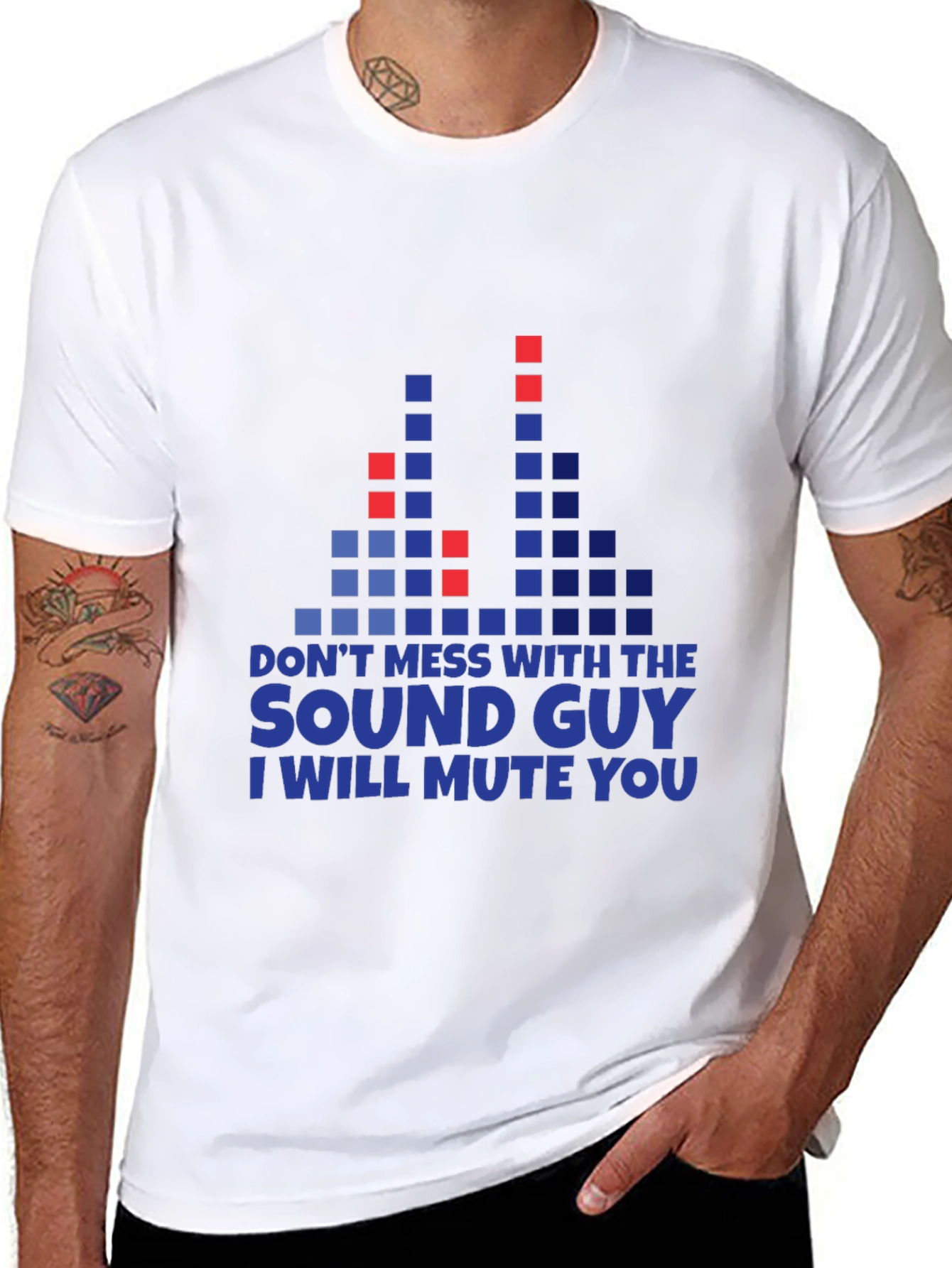 Sound Guy Graphic Tee - I Will Mute You