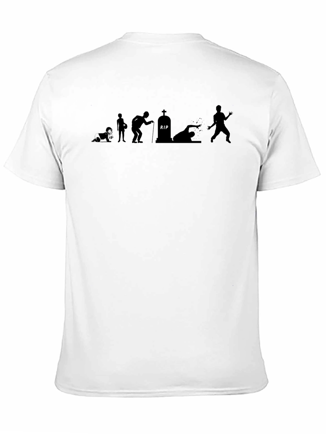 Zombie Evolution Graphic T-Shirt