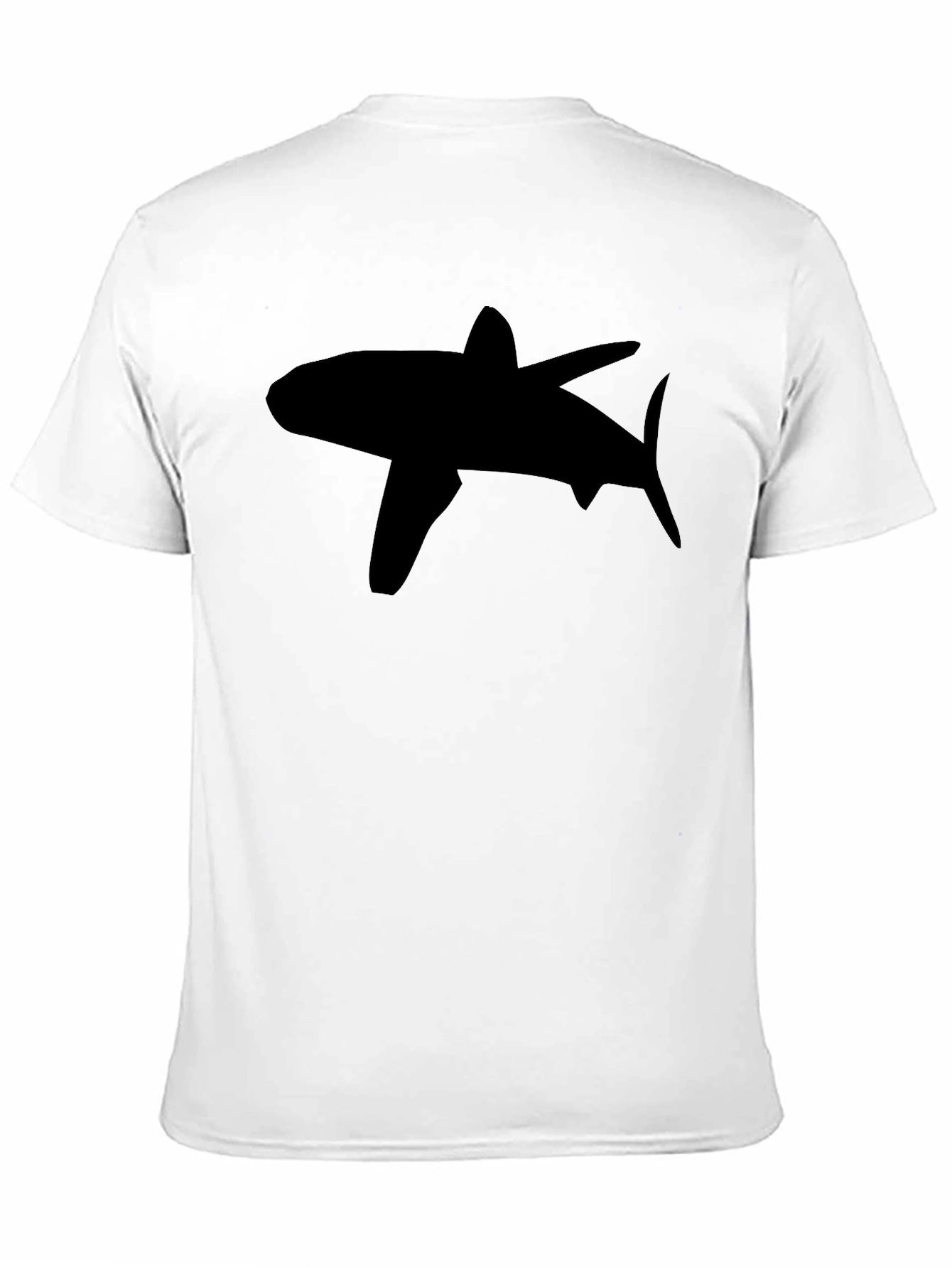 Shark Graphic T-Shirt - Bold Black Tee