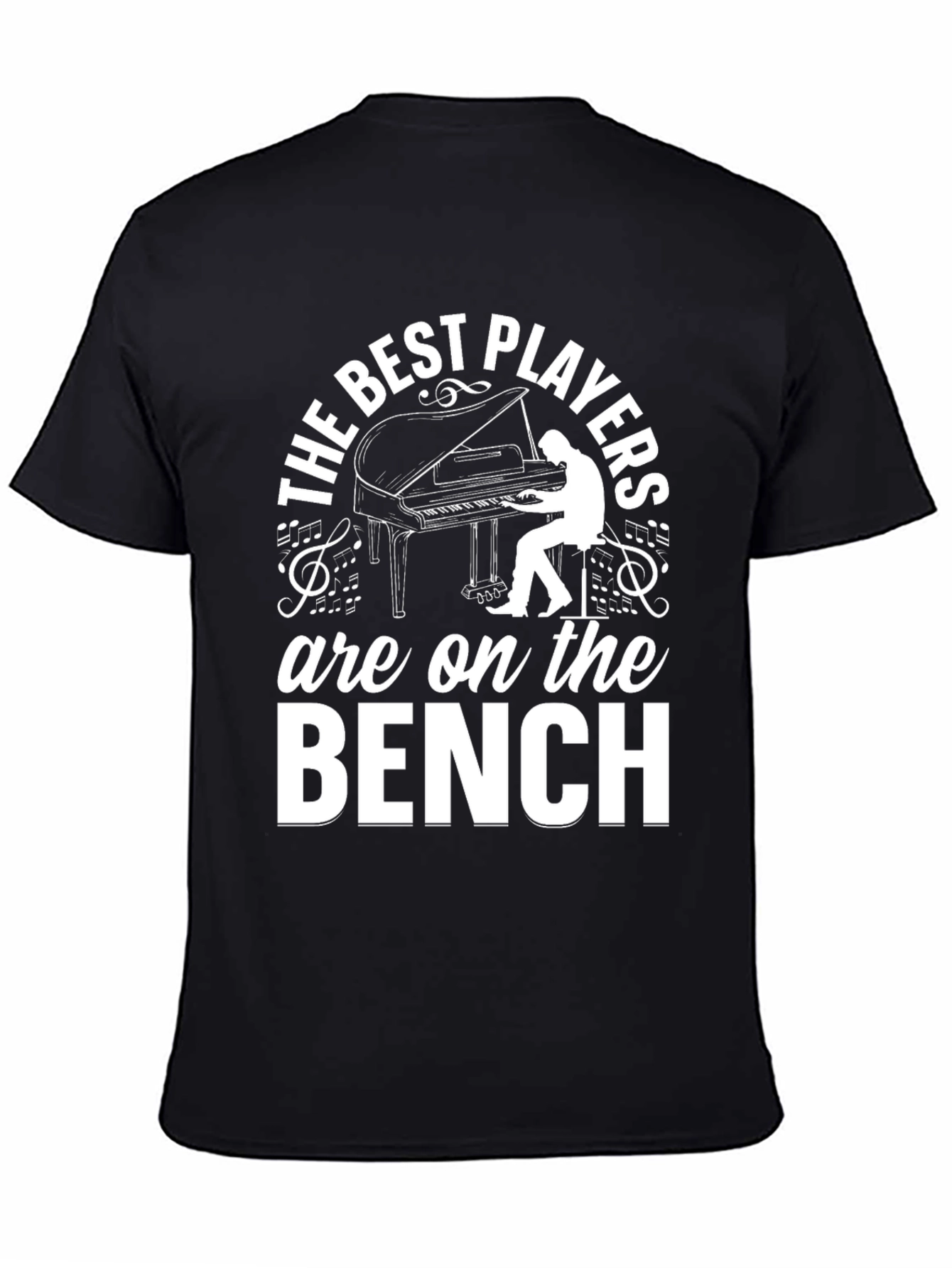 The Best Players Piano T-Shirt