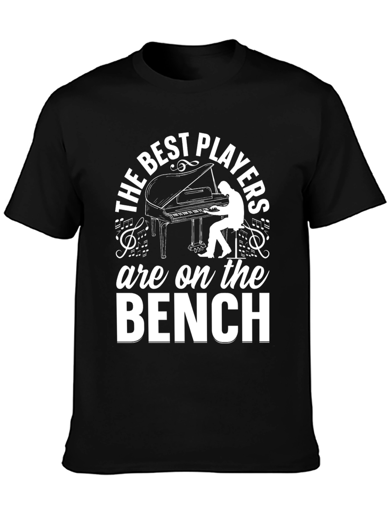 The Best Players Piano T-Shirt