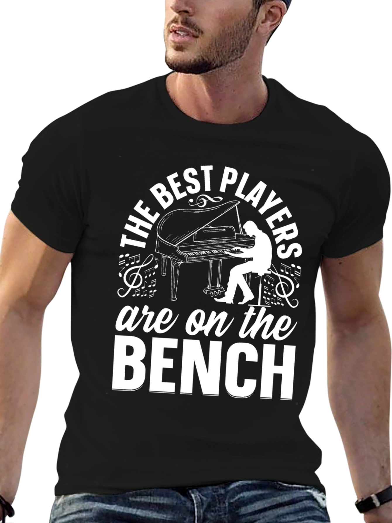 The Best Players Piano T-Shirt