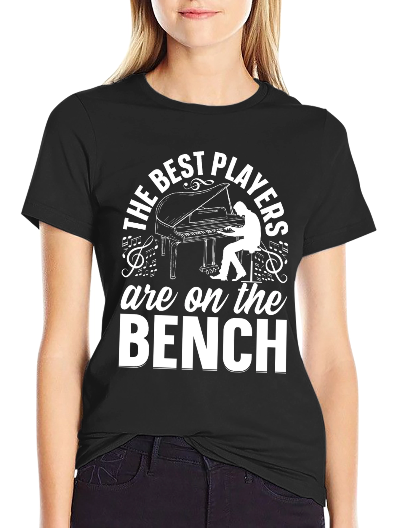 The Best Players Piano T-Shirt