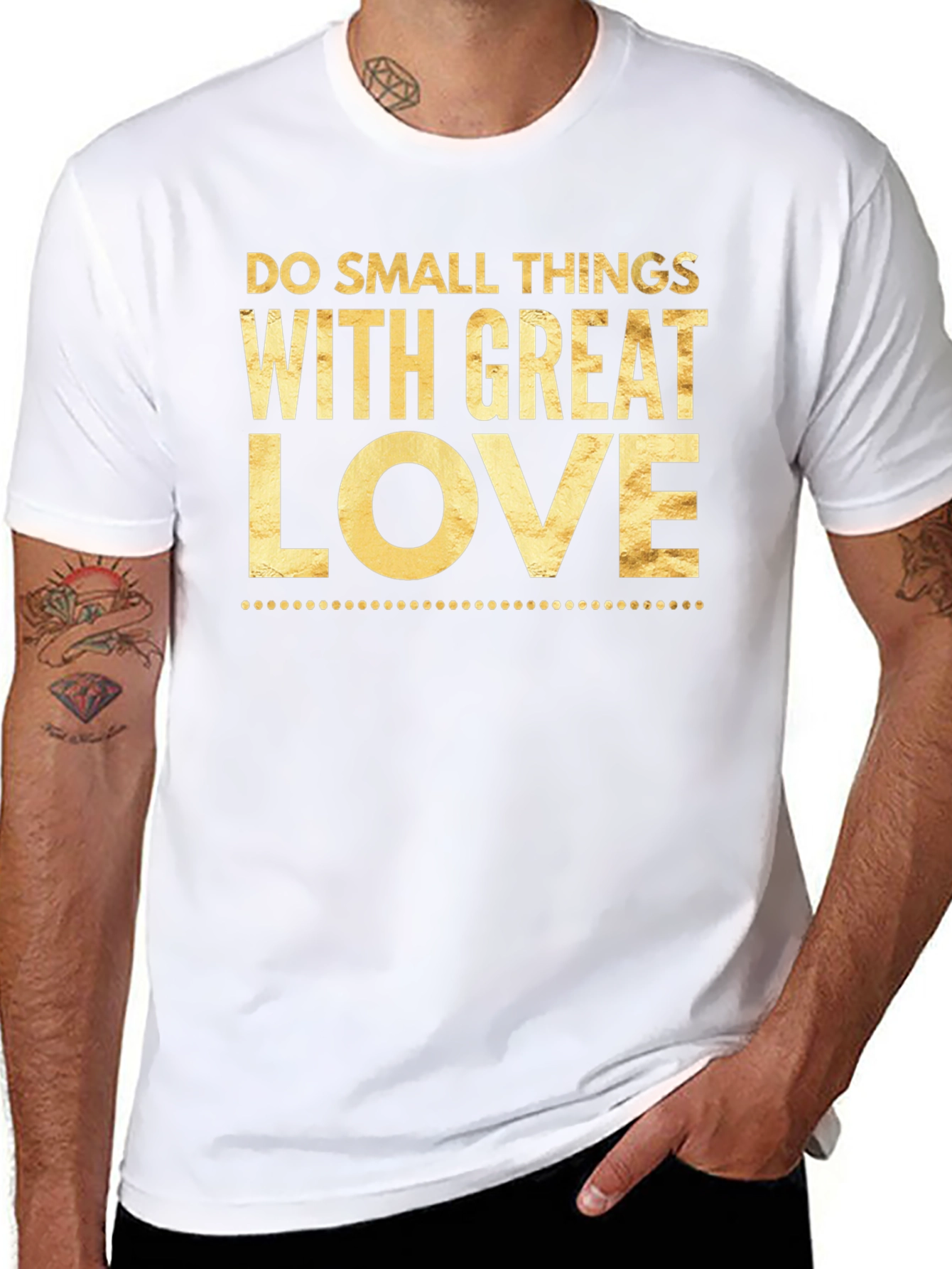 Inspirational T-Shirt - Do Small Things With Great Love