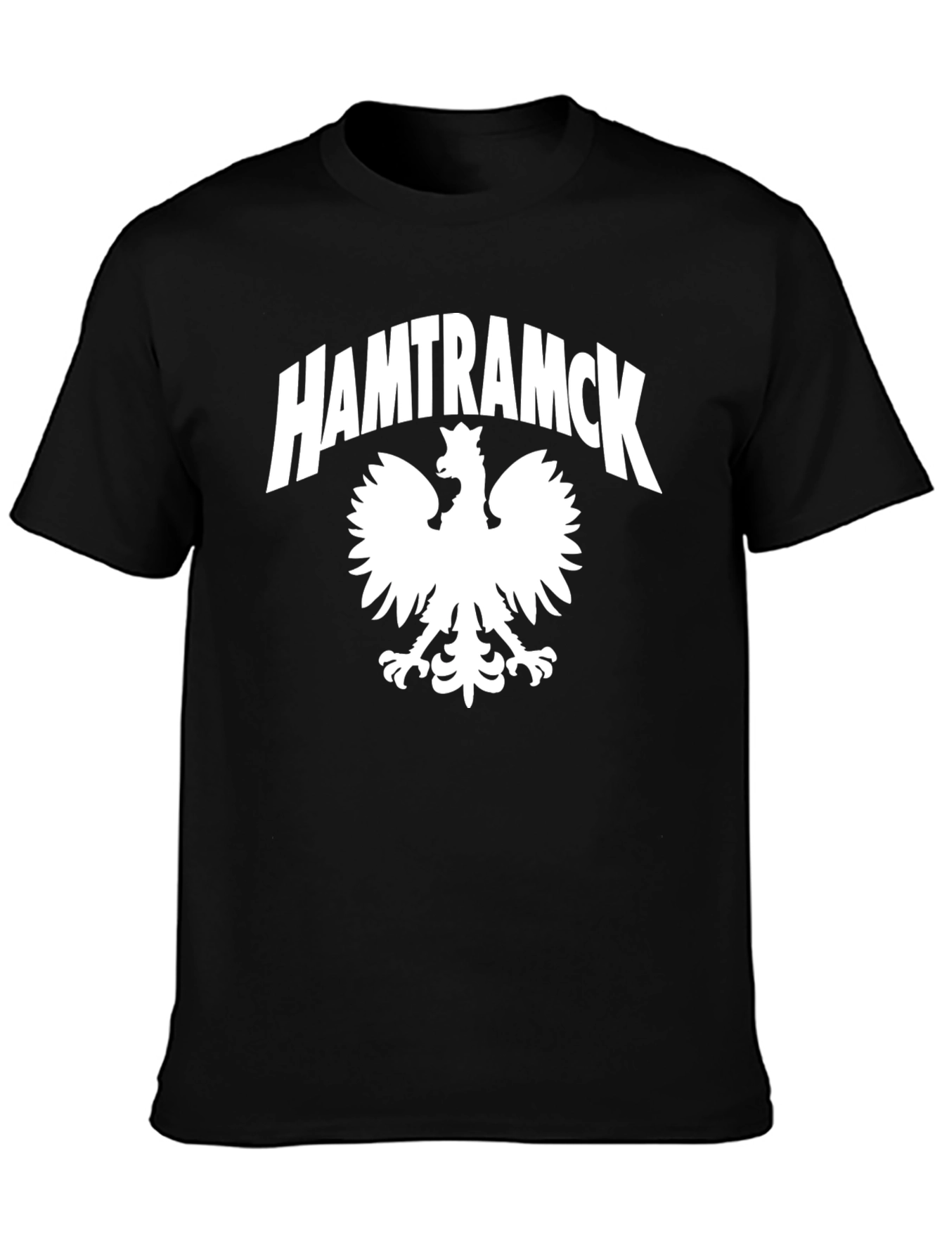 Hamtramck Polish Eagle T-Shirt Black