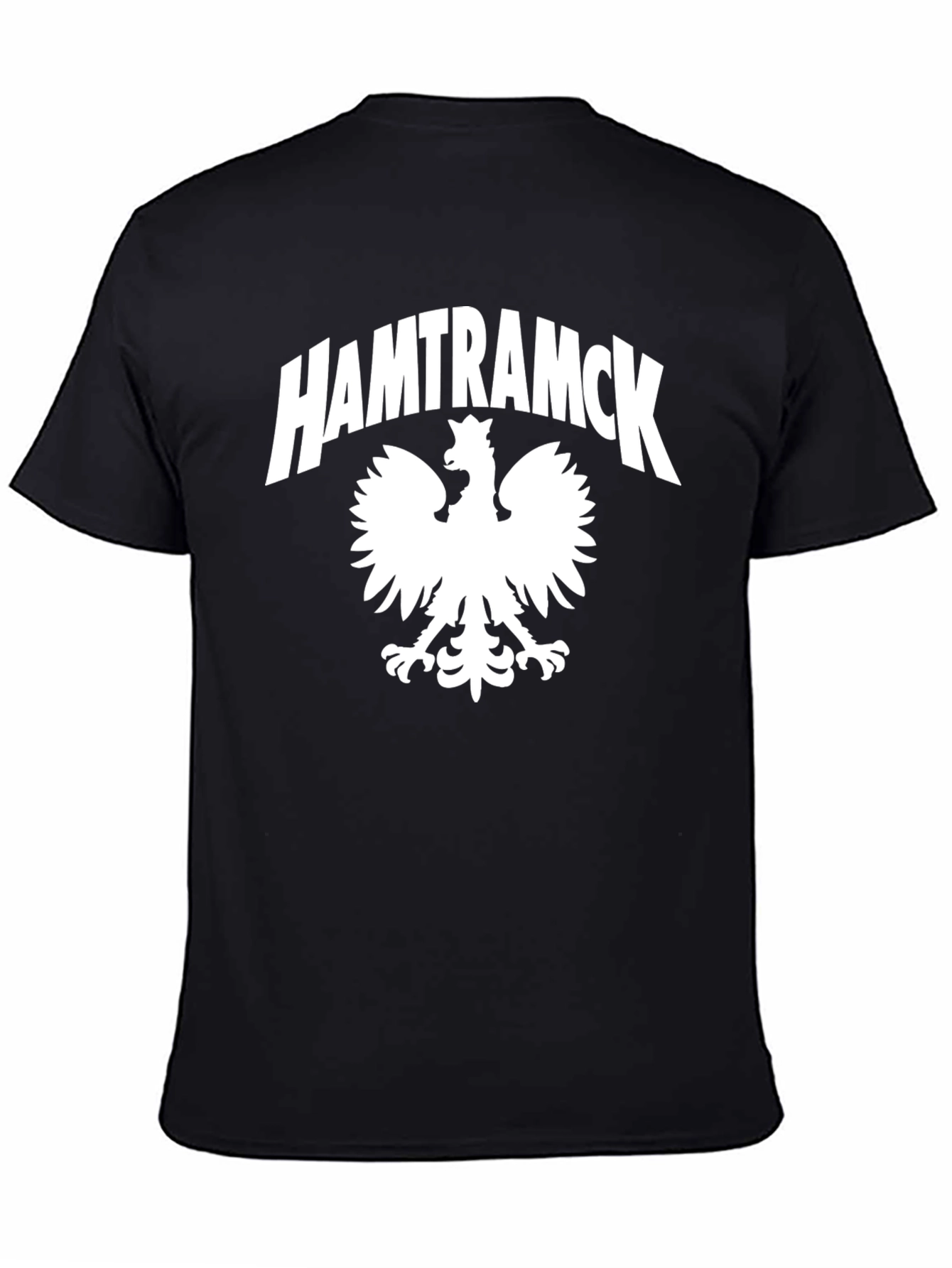 Hamtramck Polish Eagle T-Shirt Black