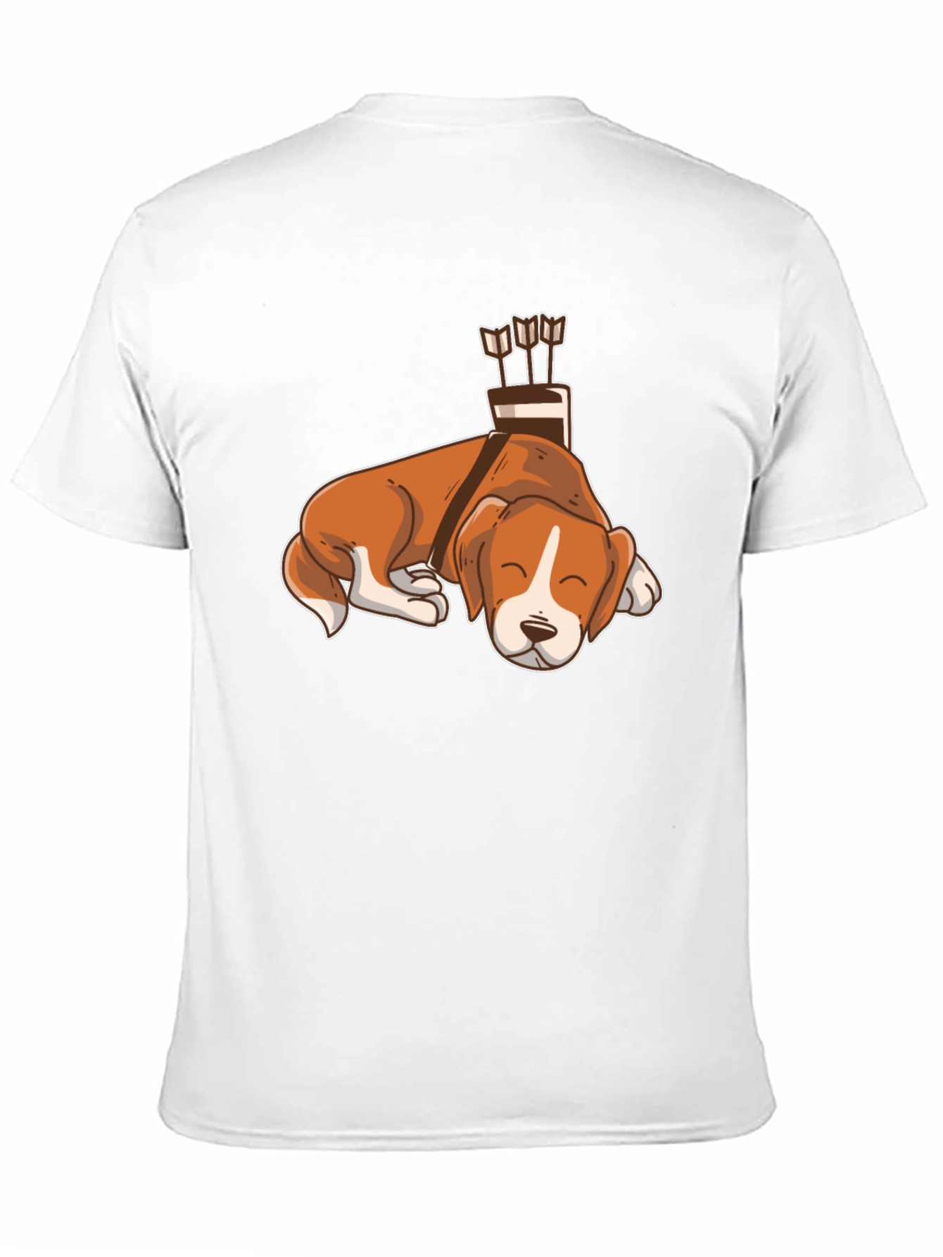 Dog Archer Graphic T-Shirt - Comfy Cotton Tee