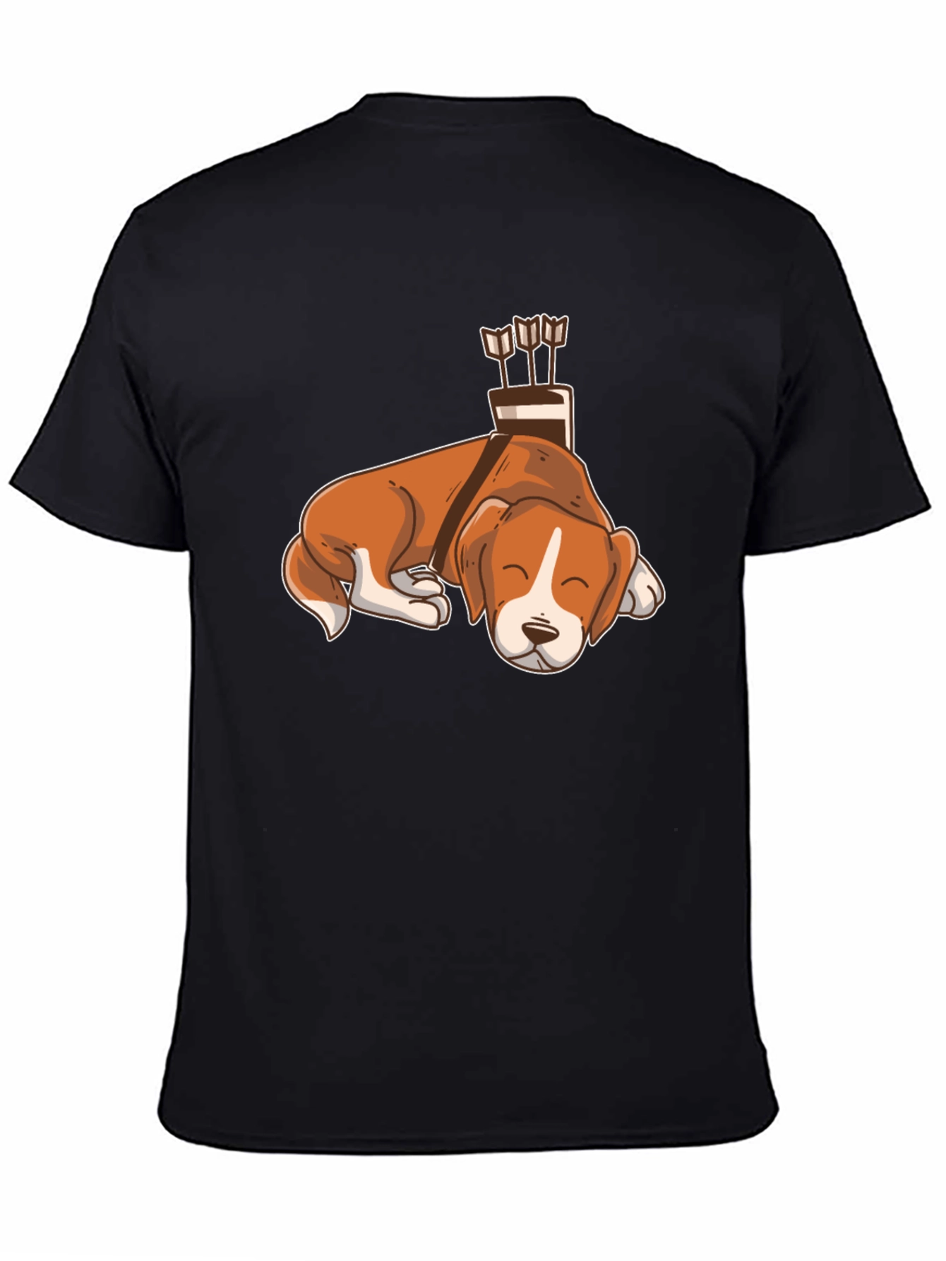 Dog Archer Graphic T-Shirt - Comfy Cotton Tee