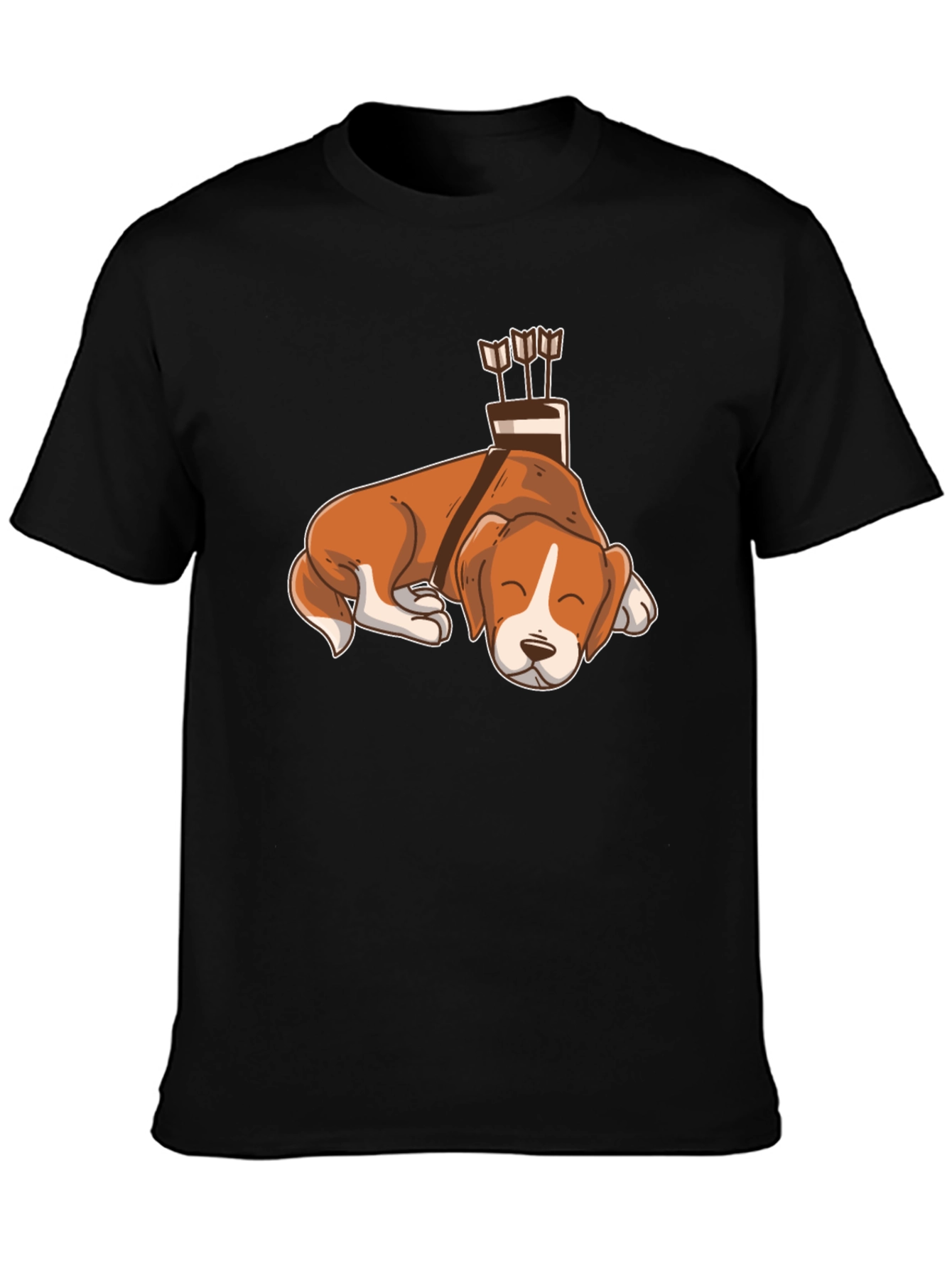 Dog Archer Graphic T-Shirt - Comfy Cotton Tee