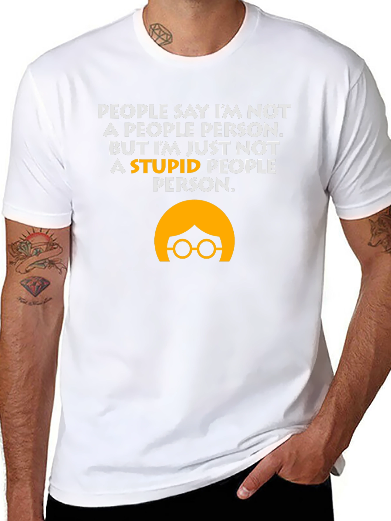 Not A Stupid People Person T-Shirt