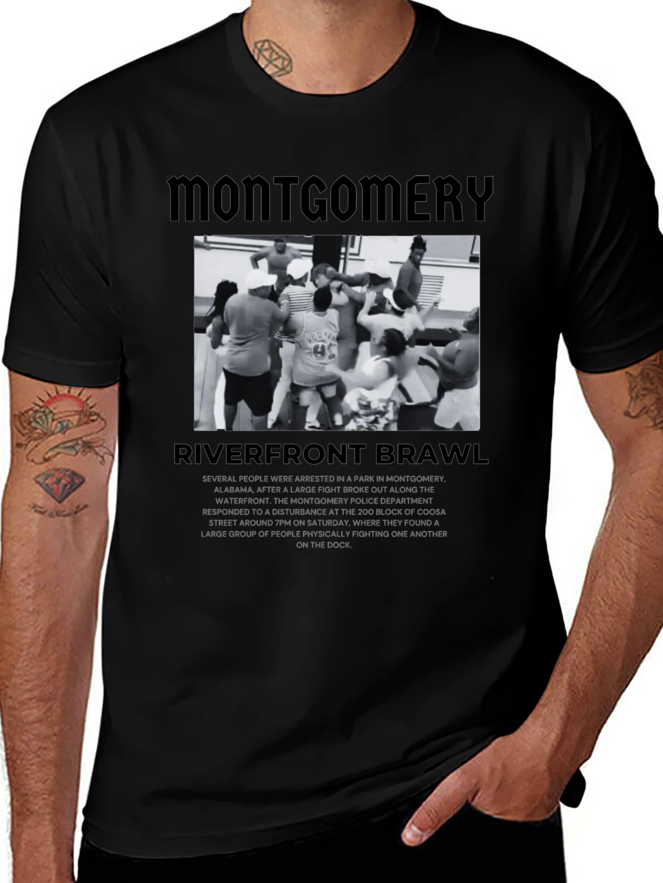 Montgomery Riverfront Brawl T-Shirt