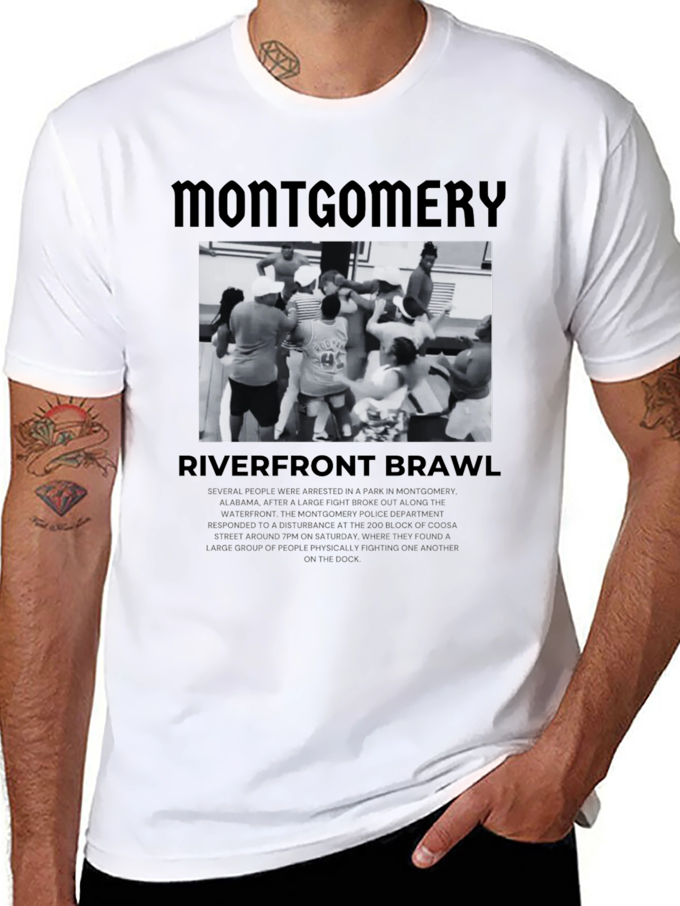 Montgomery Riverfront Brawl T-Shirt