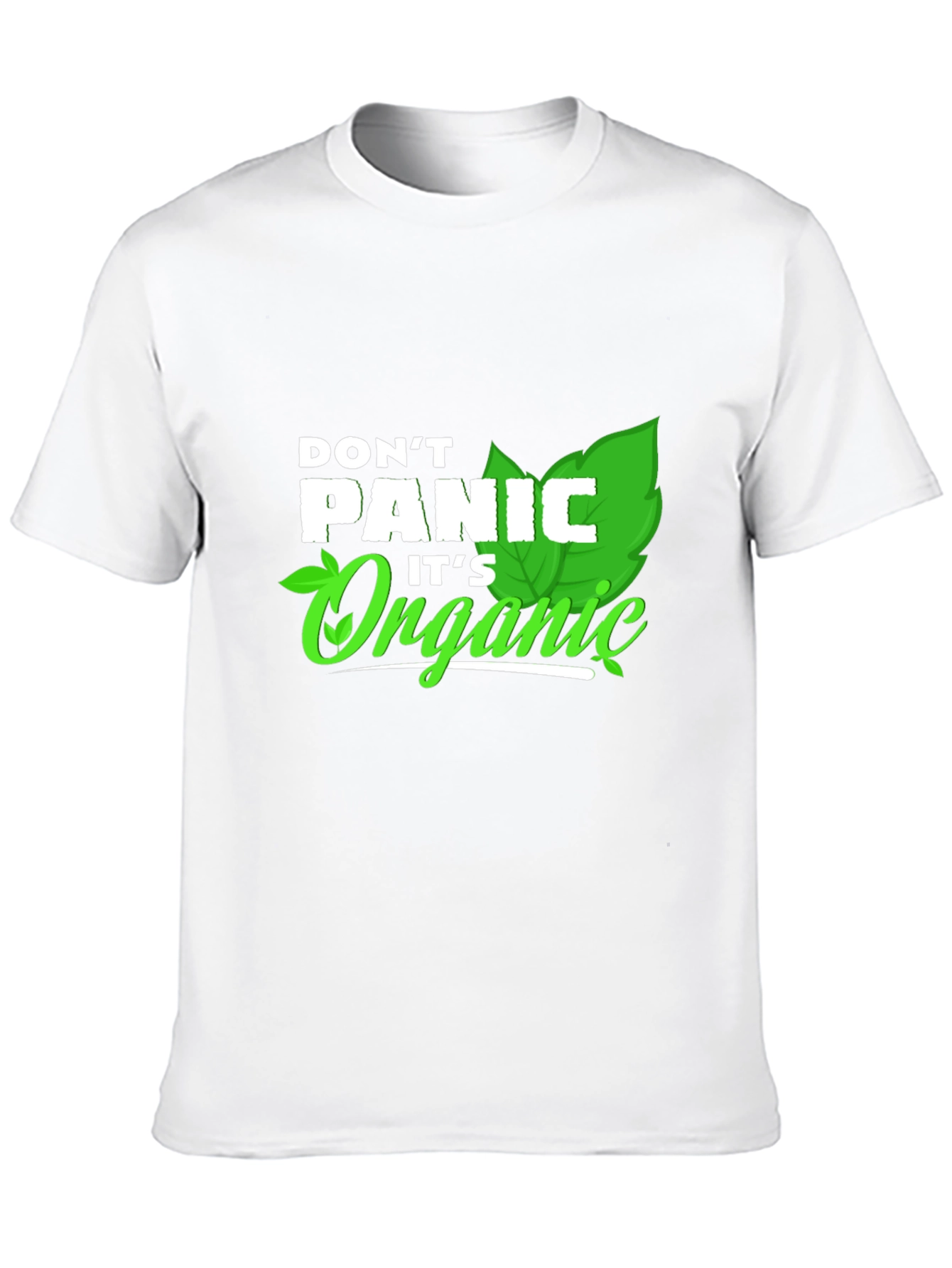 Dont Panic Its Organic Graphic Tee