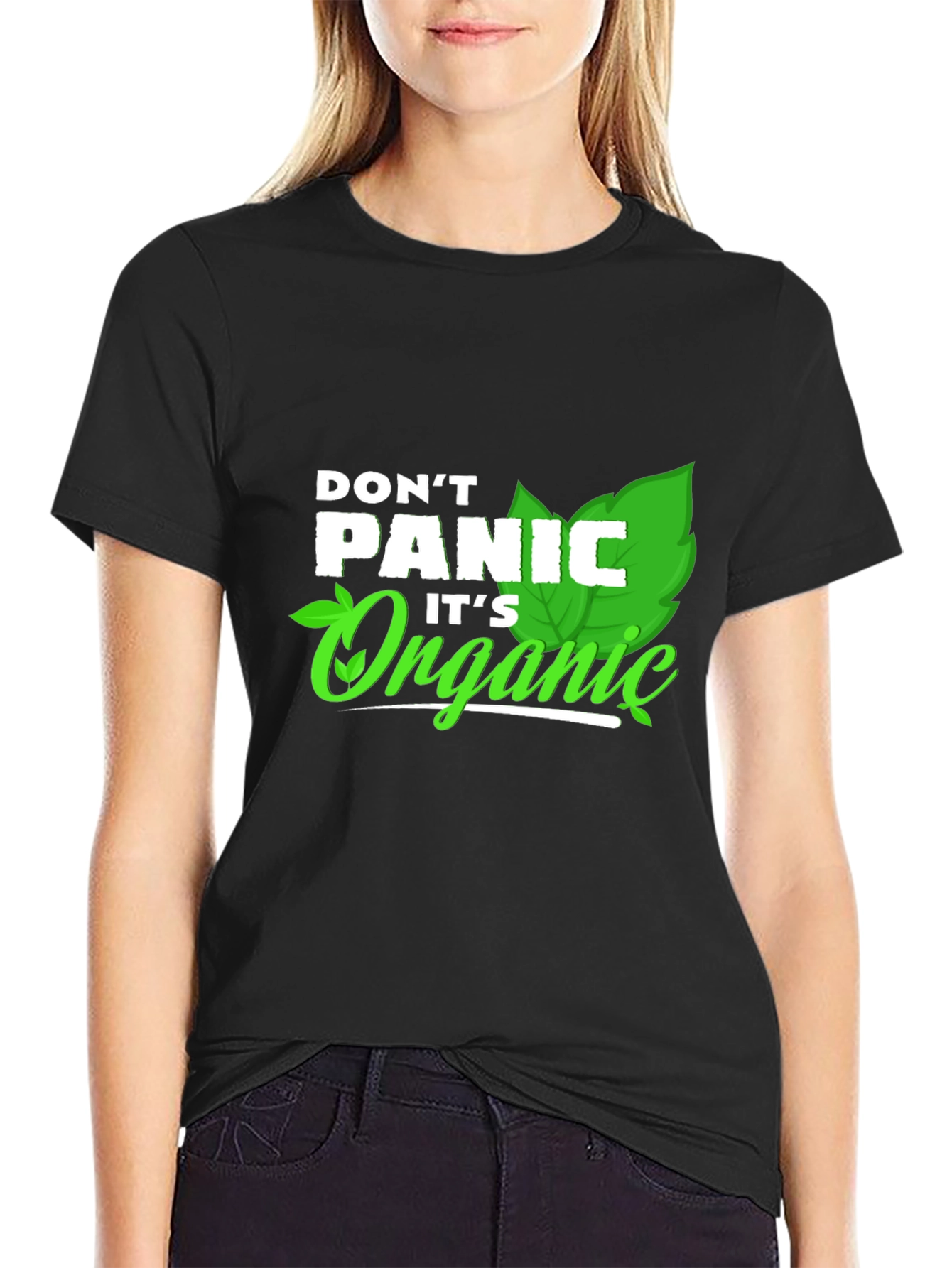 Dont Panic Its Organic Graphic Tee