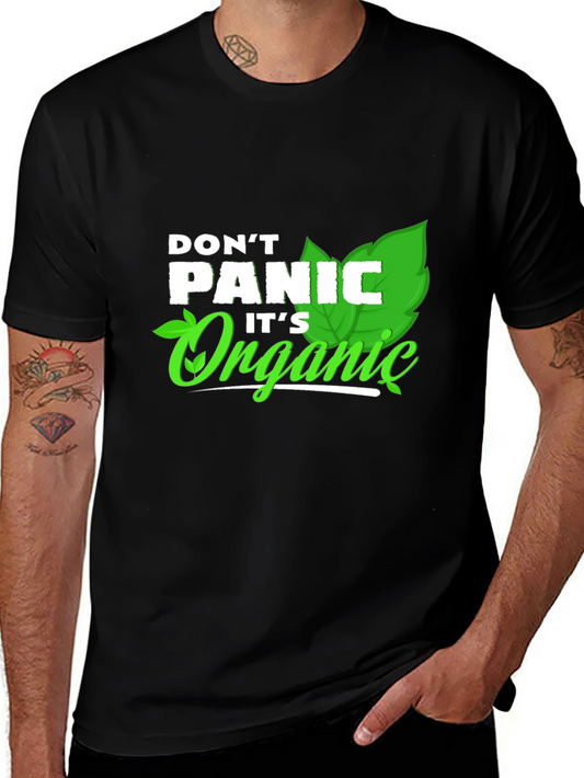 Dont Panic Its Organic Graphic Tee
