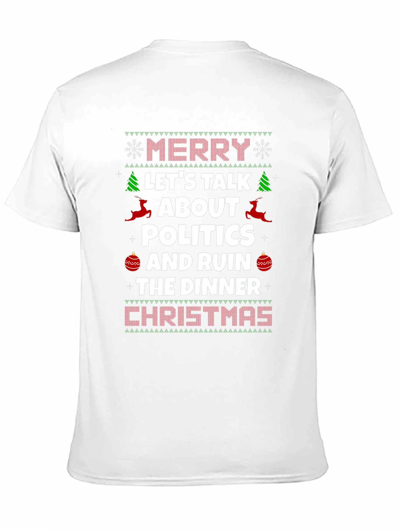 Merry Christmas Politics Dinner T-Shirt