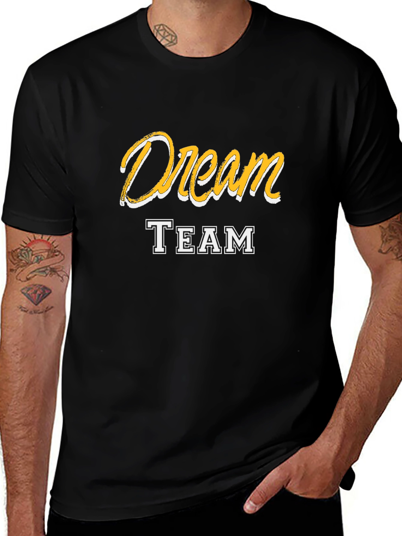 Dream Team Black Graphic Tee