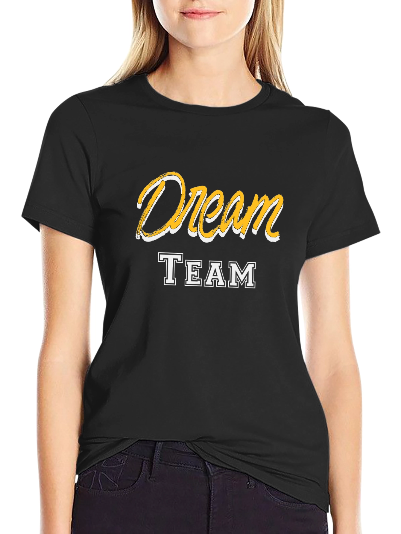 Dream Team Black Graphic Tee