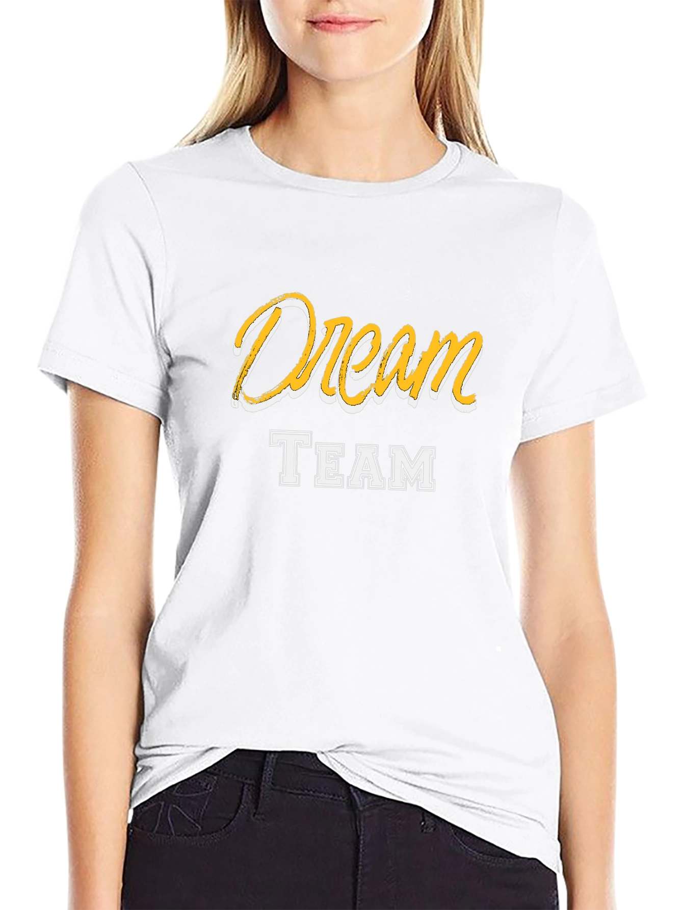 Dream Team Black Graphic Tee