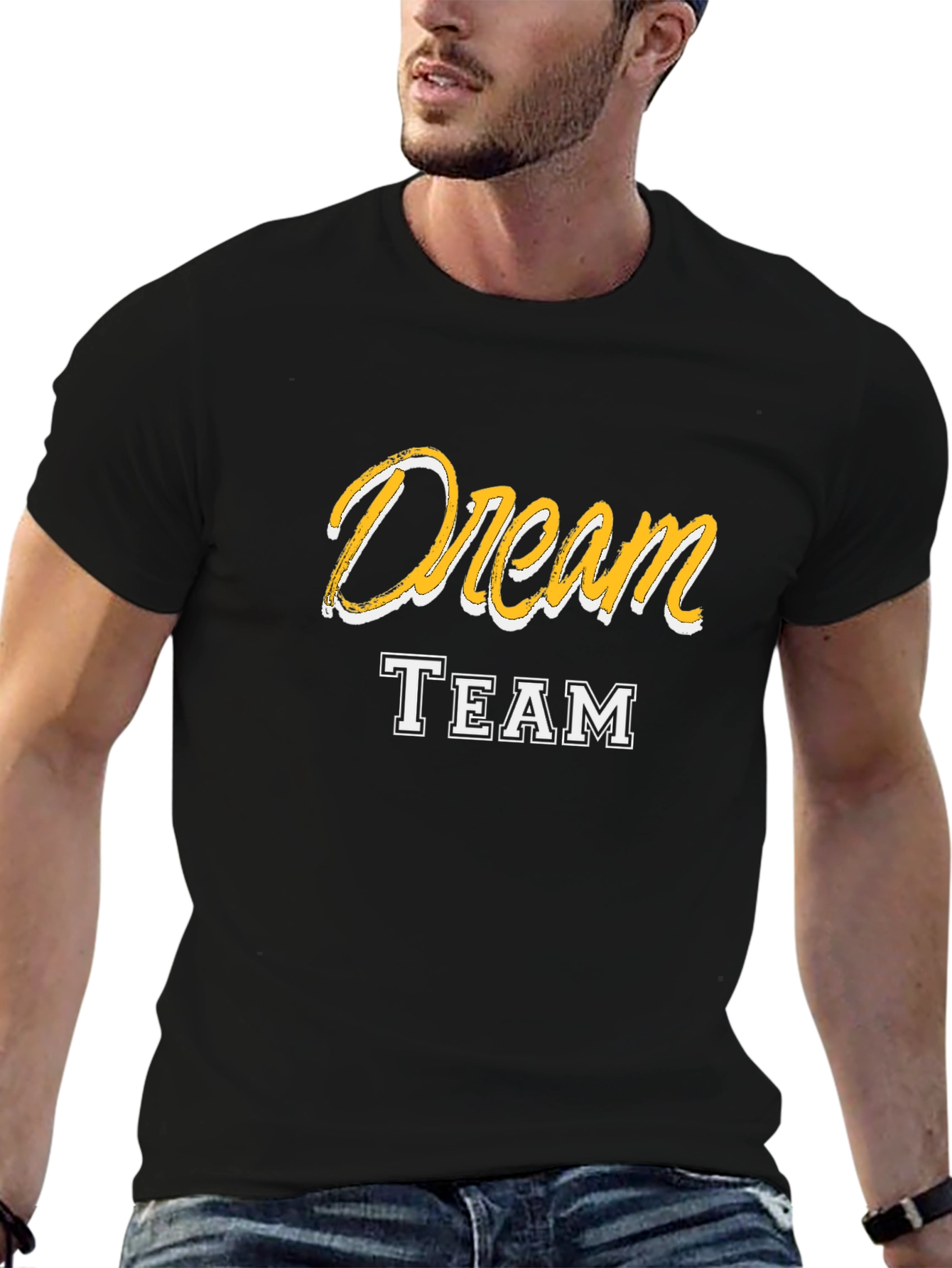 Dream Team Black Graphic Tee
