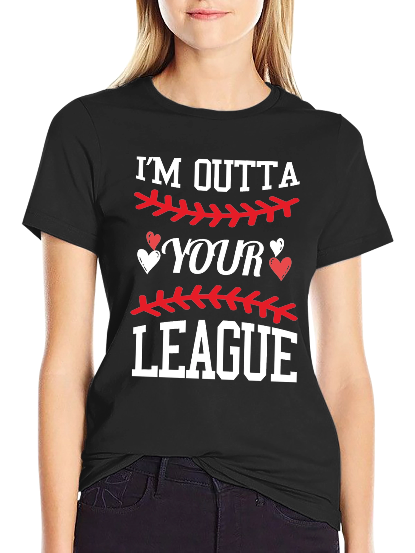 Im Outta Your League Graphic Tee