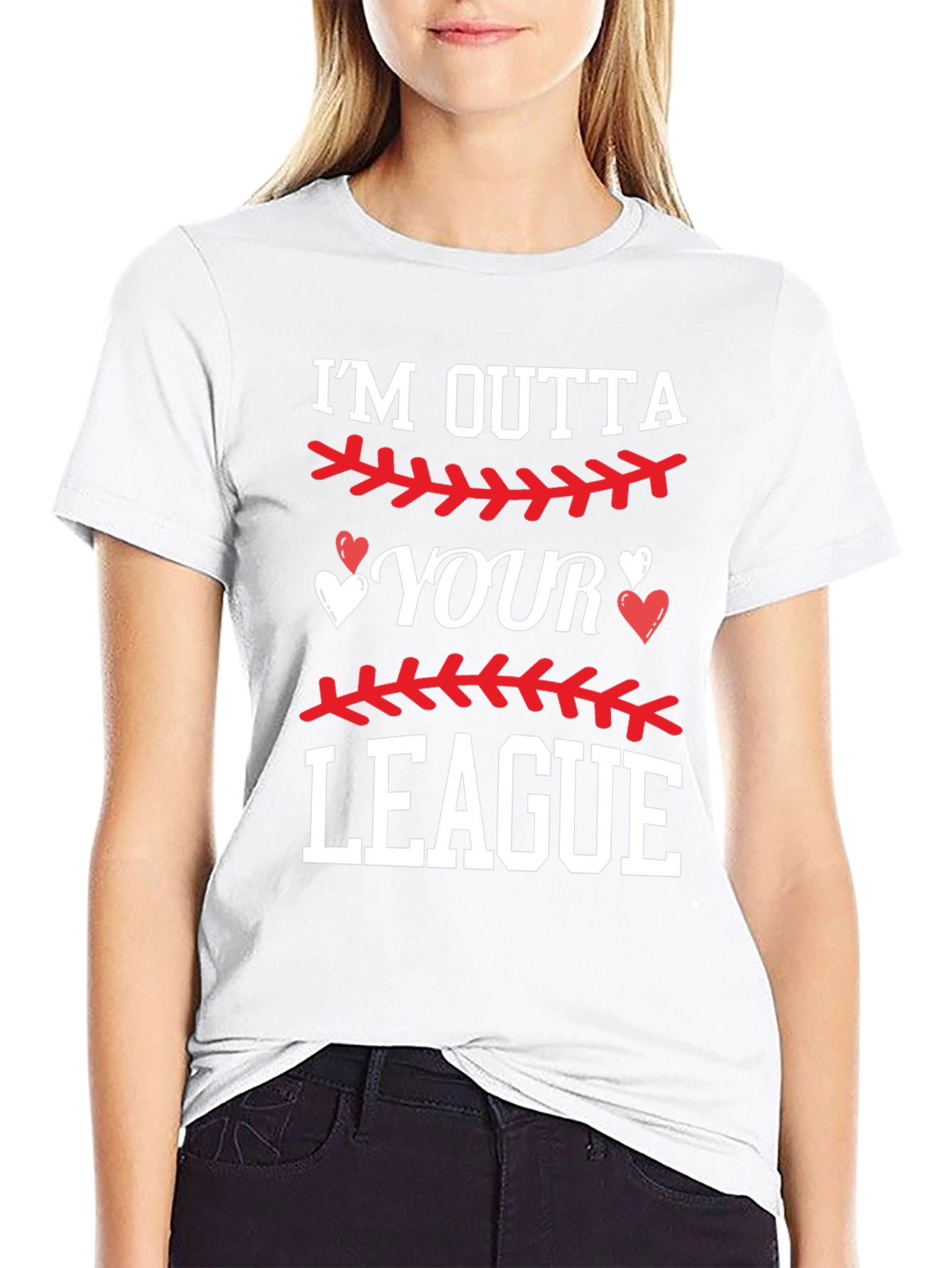 Im Outta Your League Graphic Tee