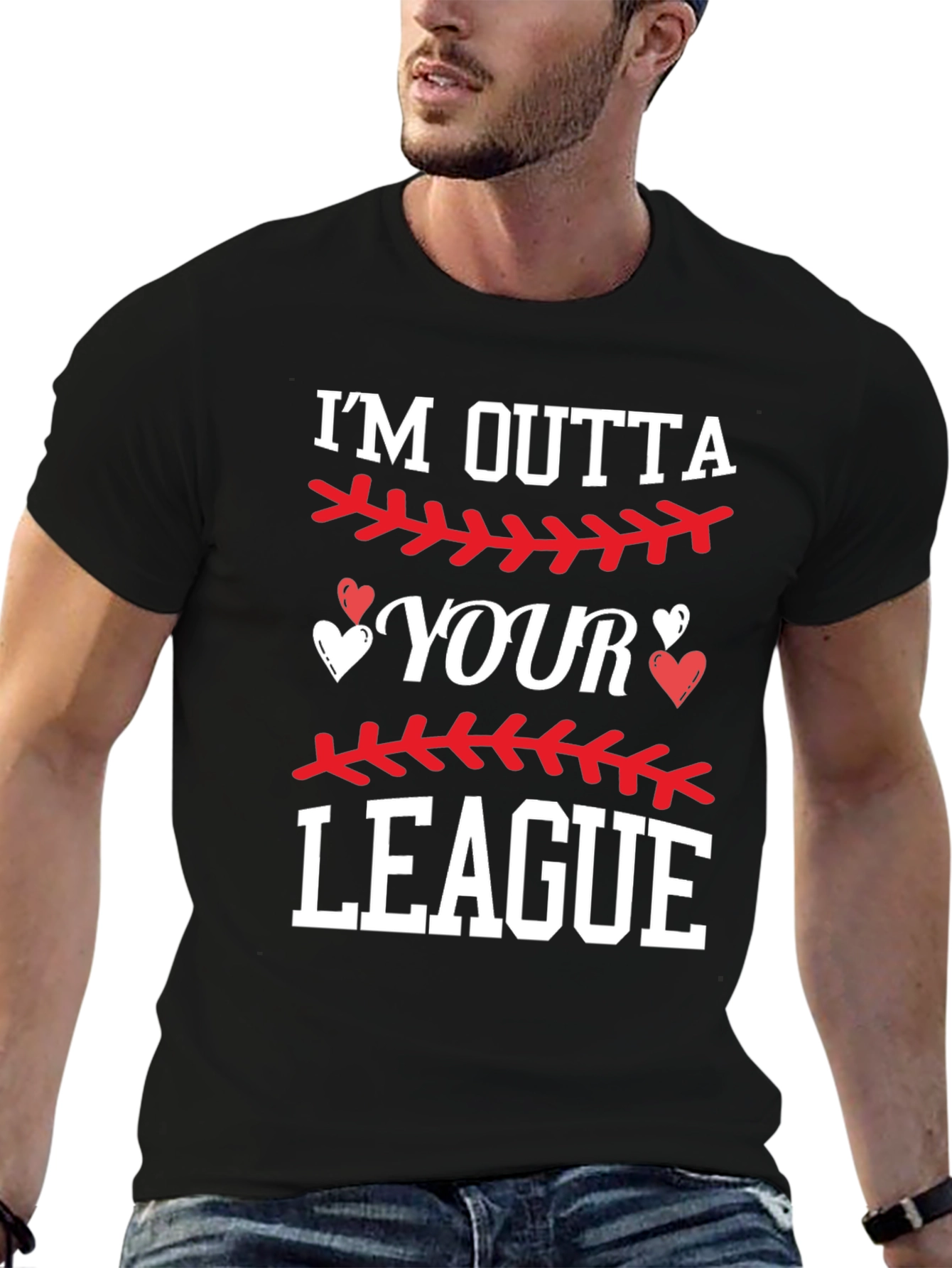 Im Outta Your League Graphic Tee