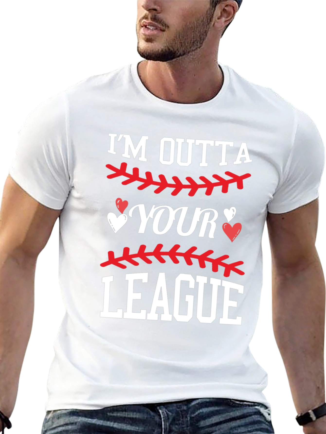 Im Outta Your League Graphic Tee