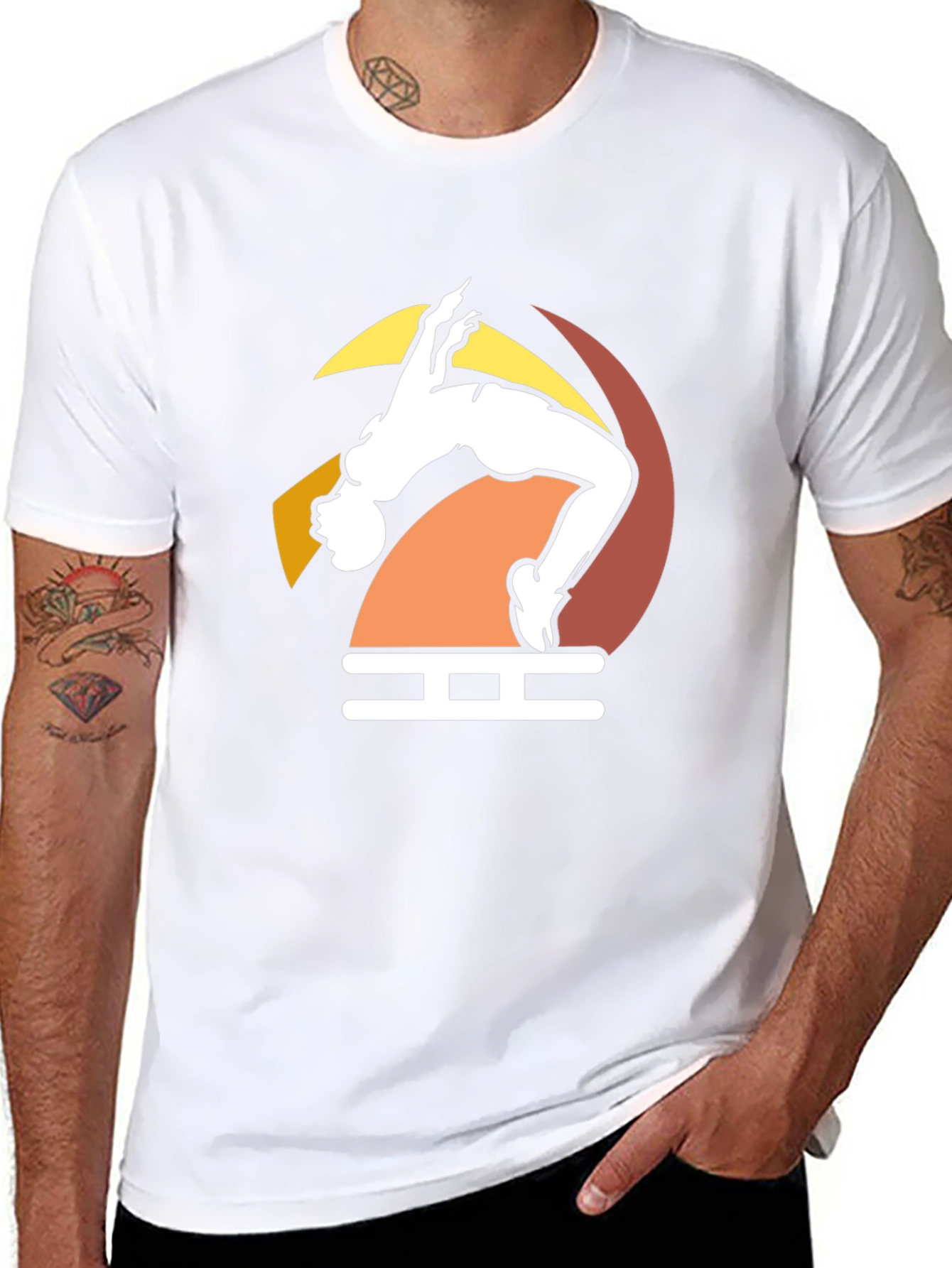 High Jump Graphic Tee - Stylish Unisex T-Shirt