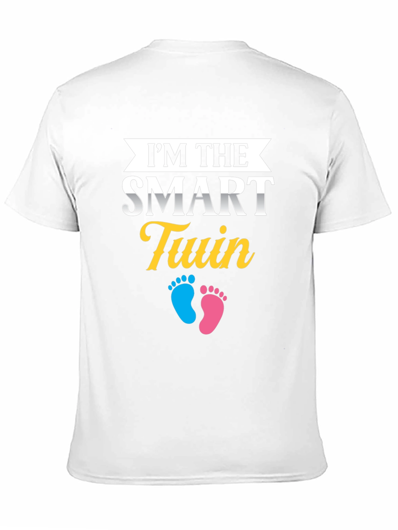Smart Twin T-Shirt - Baby Shower Gift Idea