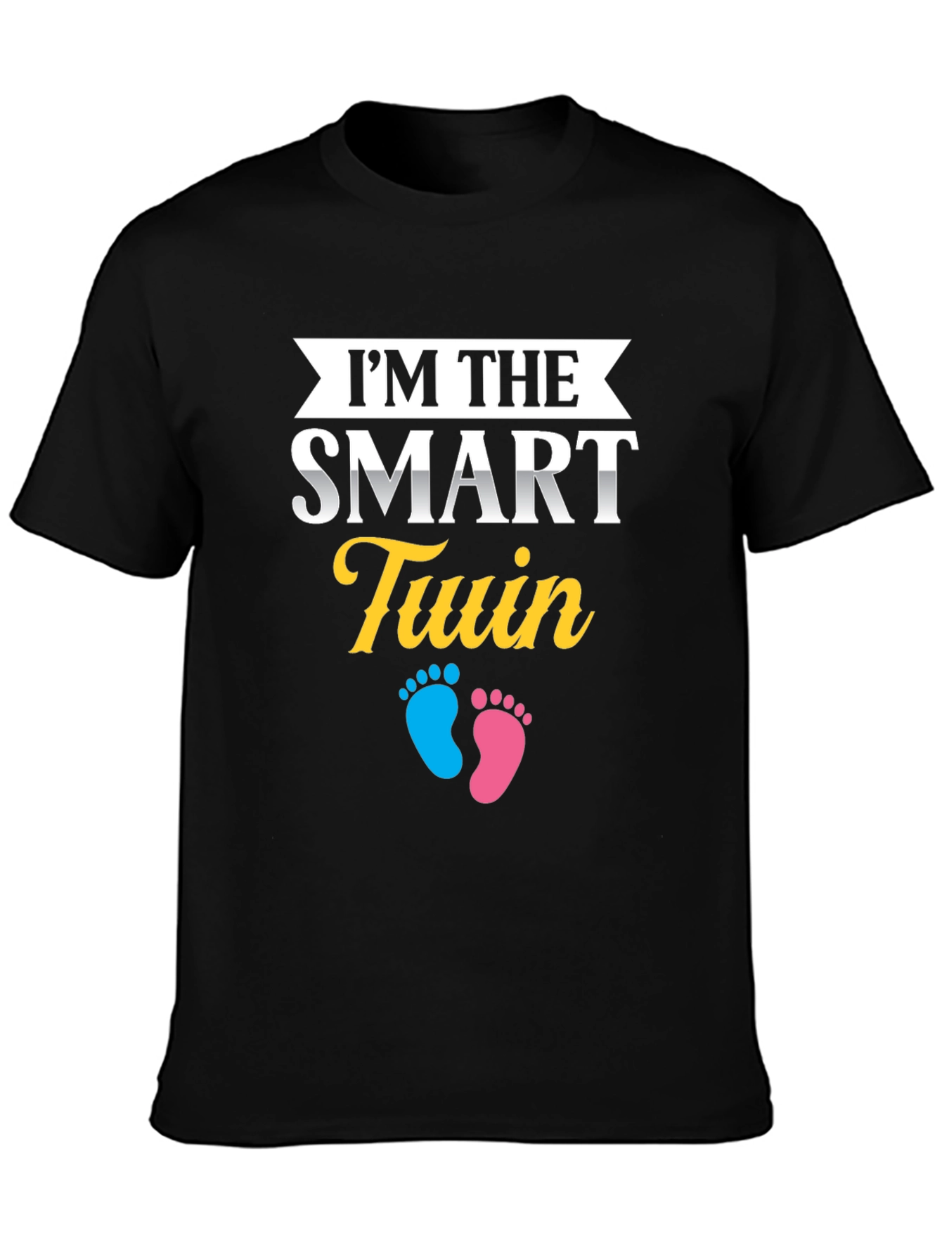 Smart Twin T-Shirt - Baby Shower Gift Idea
