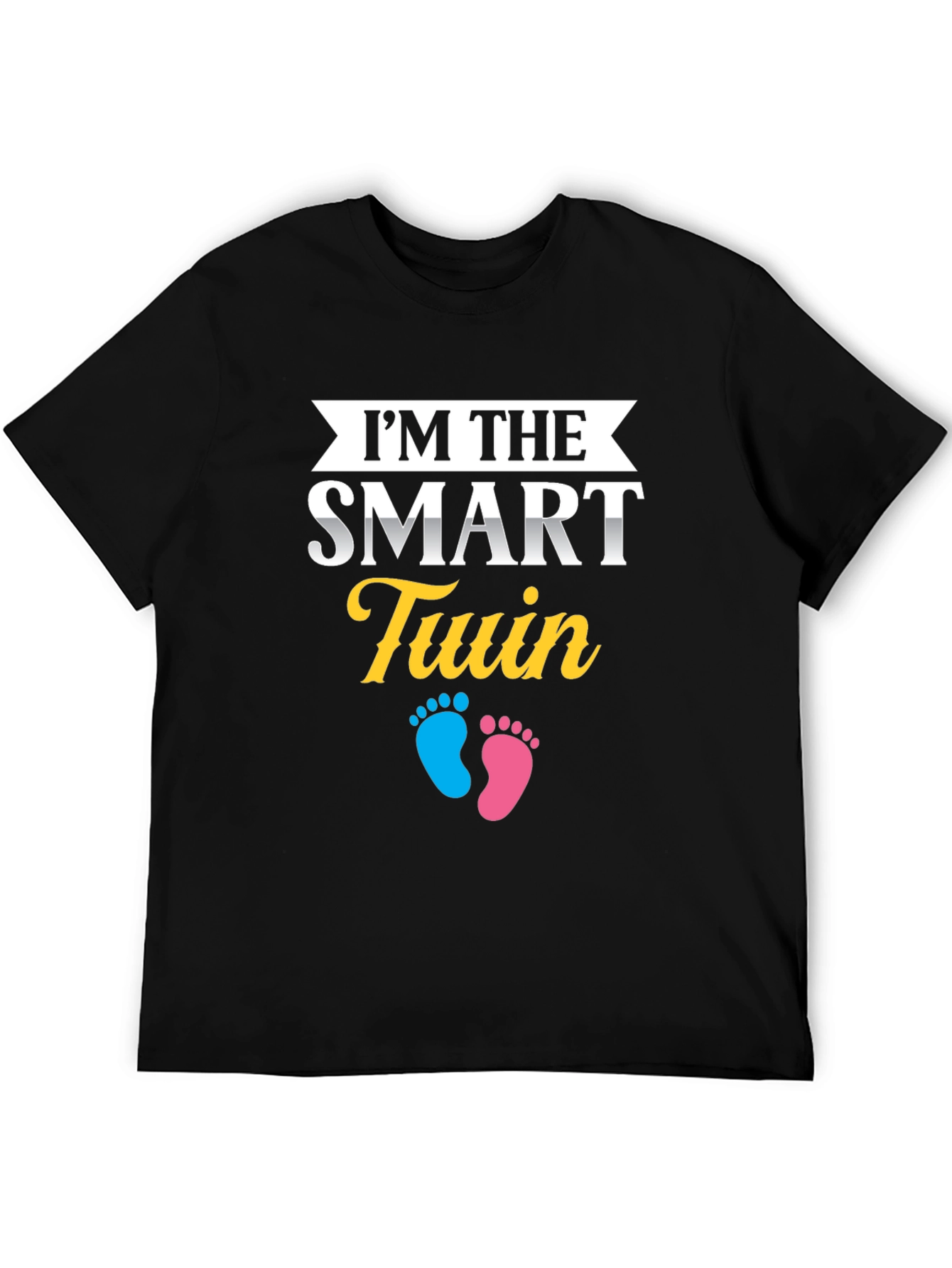 Smart Twin T-Shirt - Baby Shower Gift Idea
