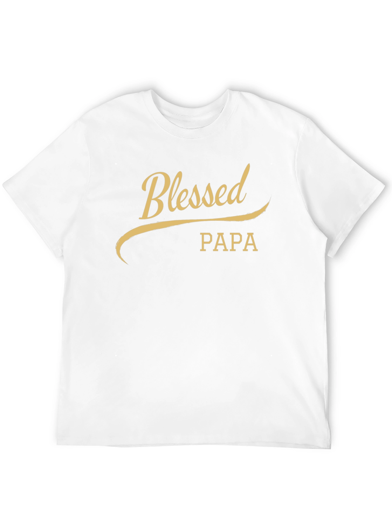 Blessed Papa T-Shirt - Soft Cotton Blend
