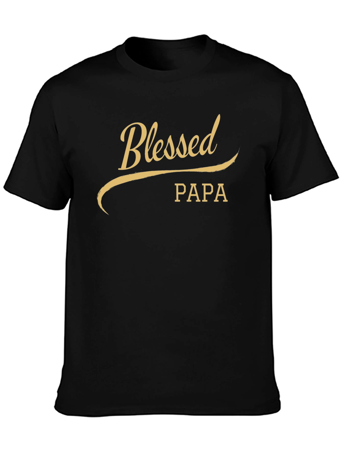 Blessed Papa T-Shirt - Soft Cotton Blend