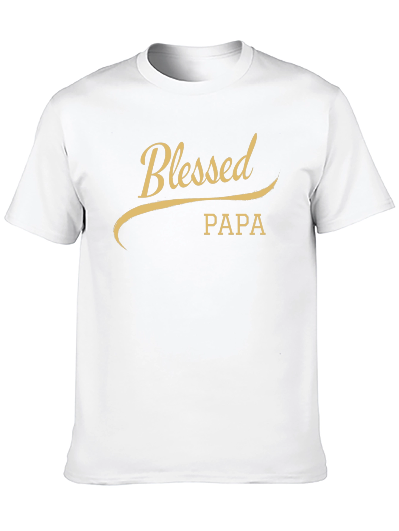 Blessed Papa T-Shirt - Soft Cotton Blend