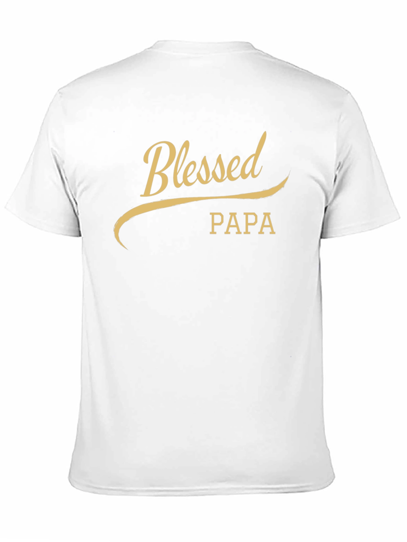 Blessed Papa T-Shirt - Soft Cotton Blend