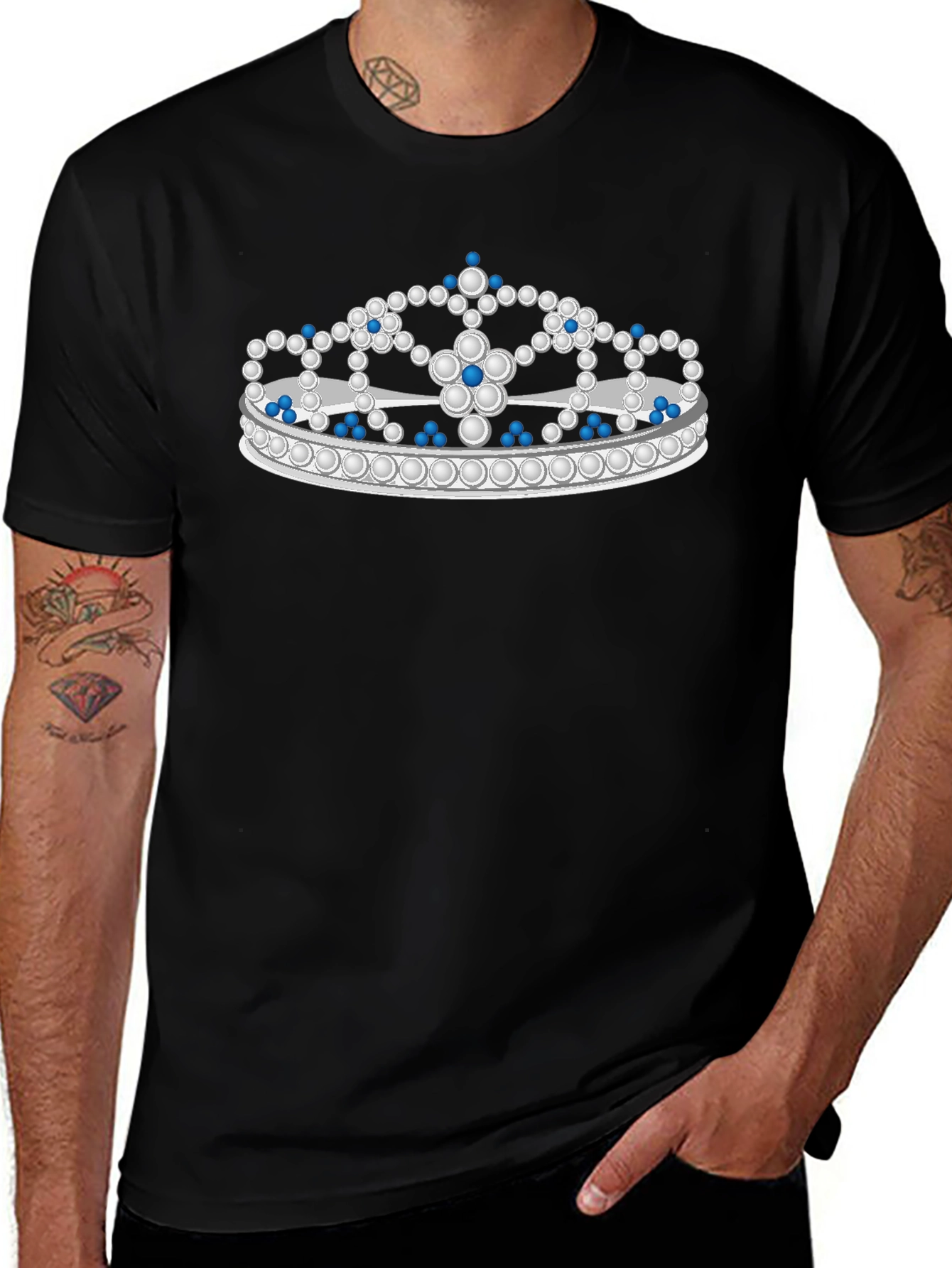 Crown Graphic T-Shirt - Stylish Unique Design
