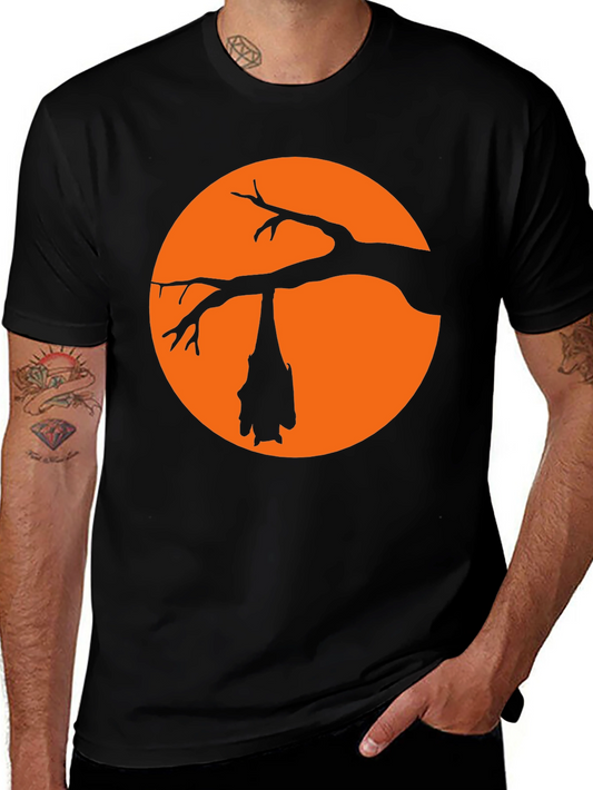 Halloween Bat Silhouette T-Shirt