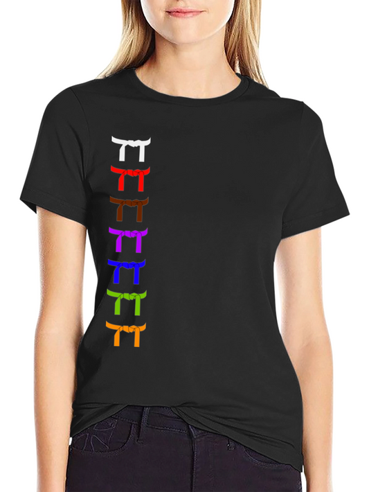 BJJ Belts T-Shirt - Jiu Jitsu Martial Arts