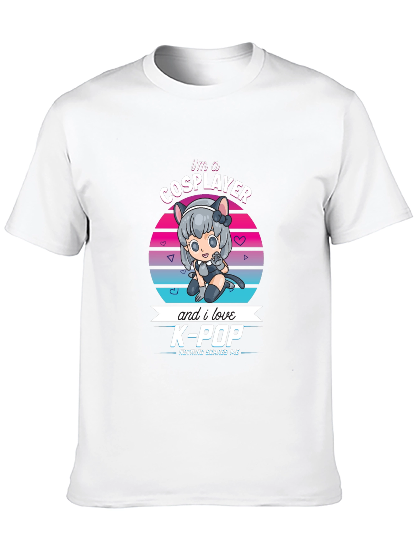Cosplayer & K-Pop Fan Black T-Shirt